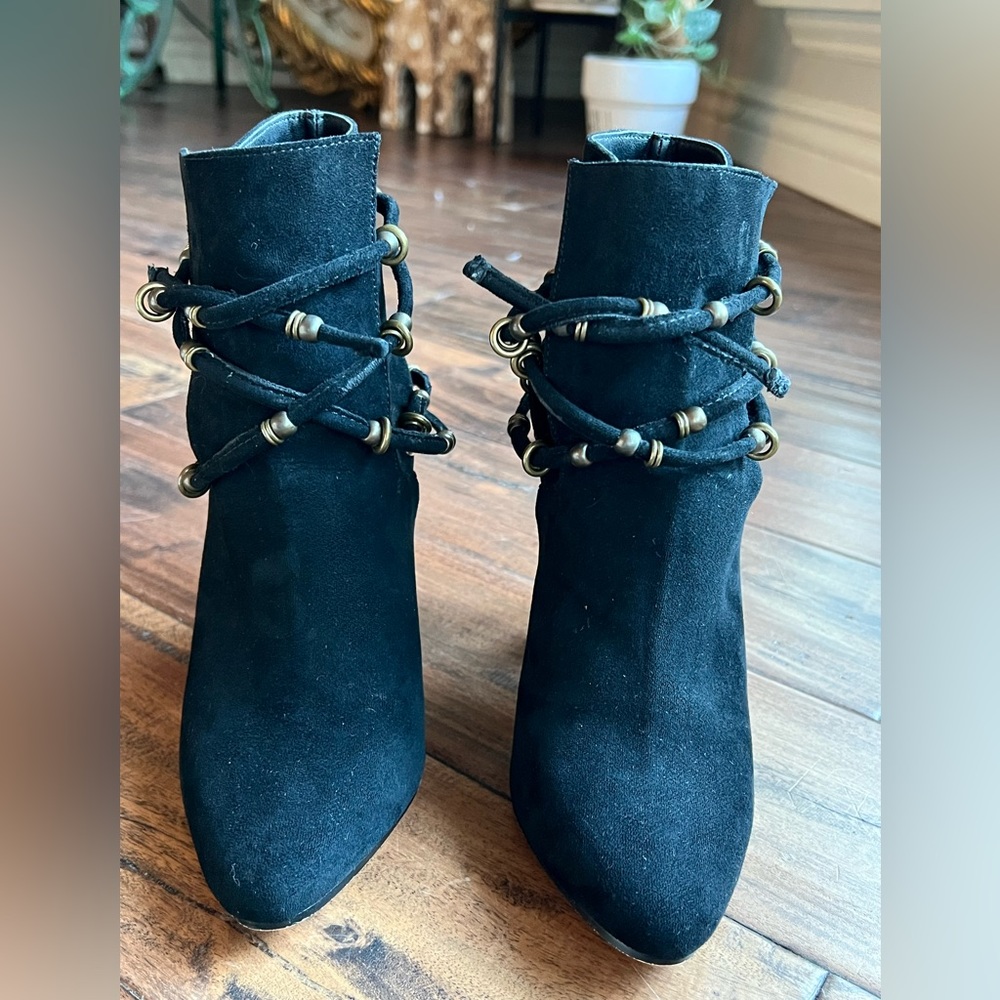 Free People Vegan Starlight Boot Blk/Noir Size 5